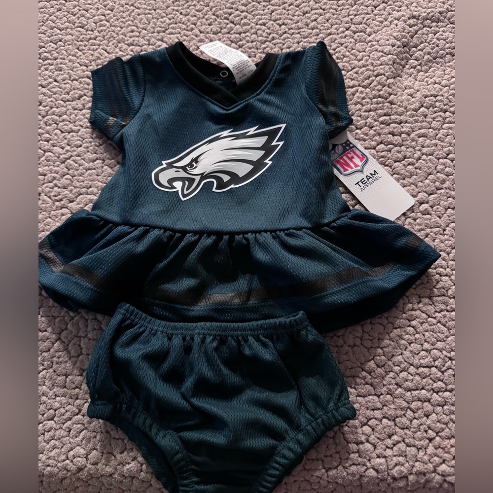 Baby Girl Philadelphia Eagles Outfit
